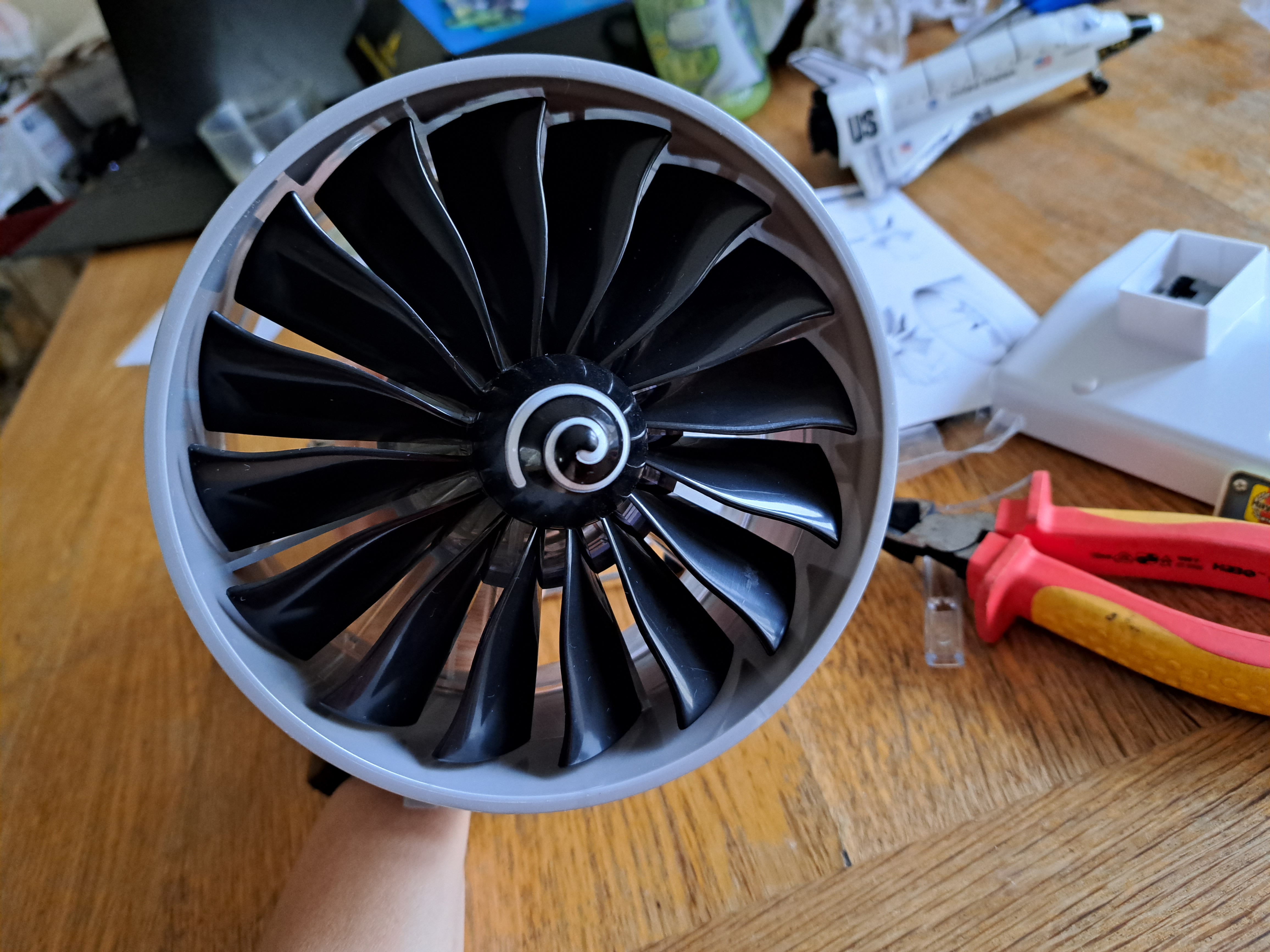 Fan Blades and Housing Done