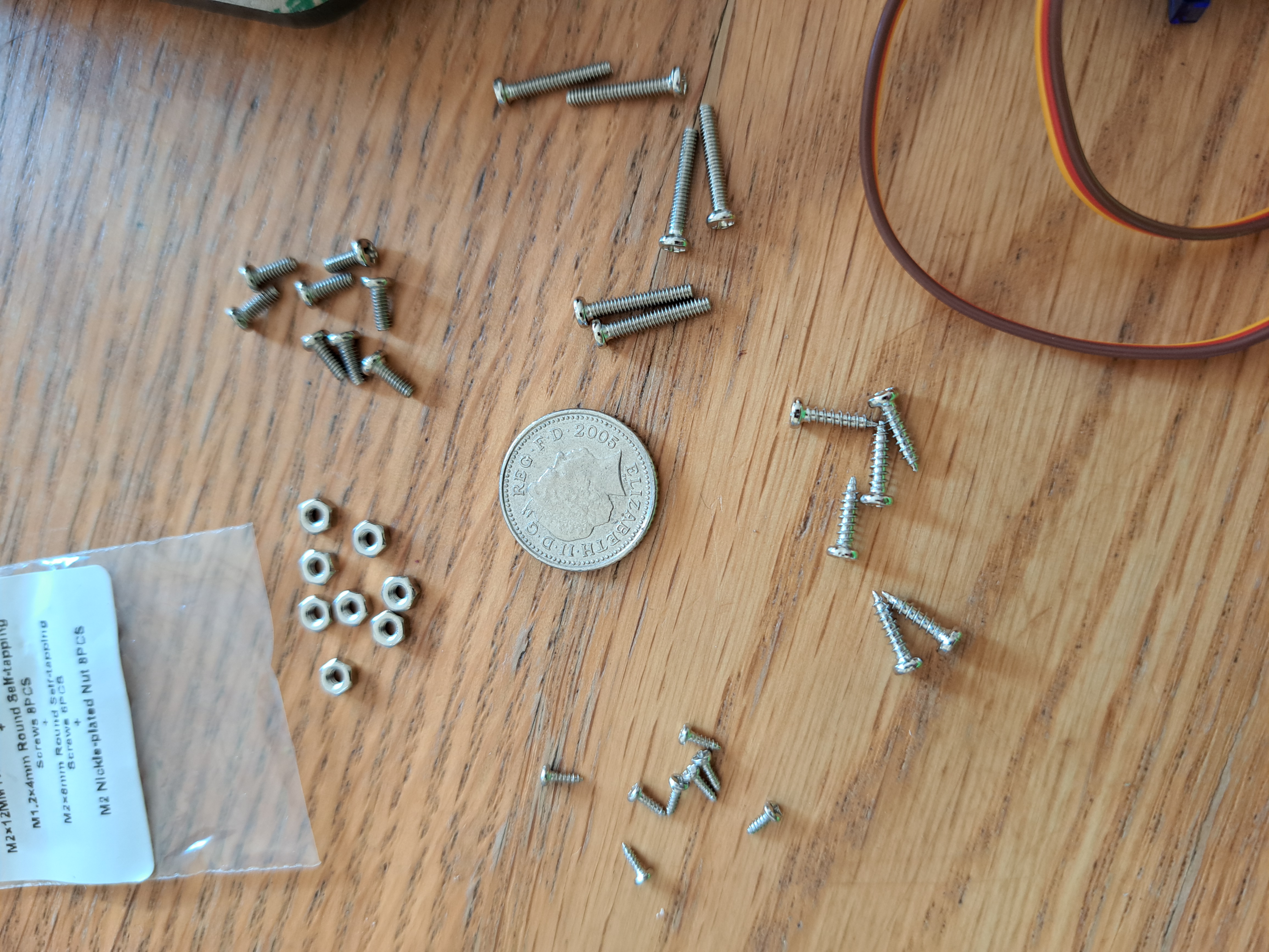 Tiny Screws and Nuts