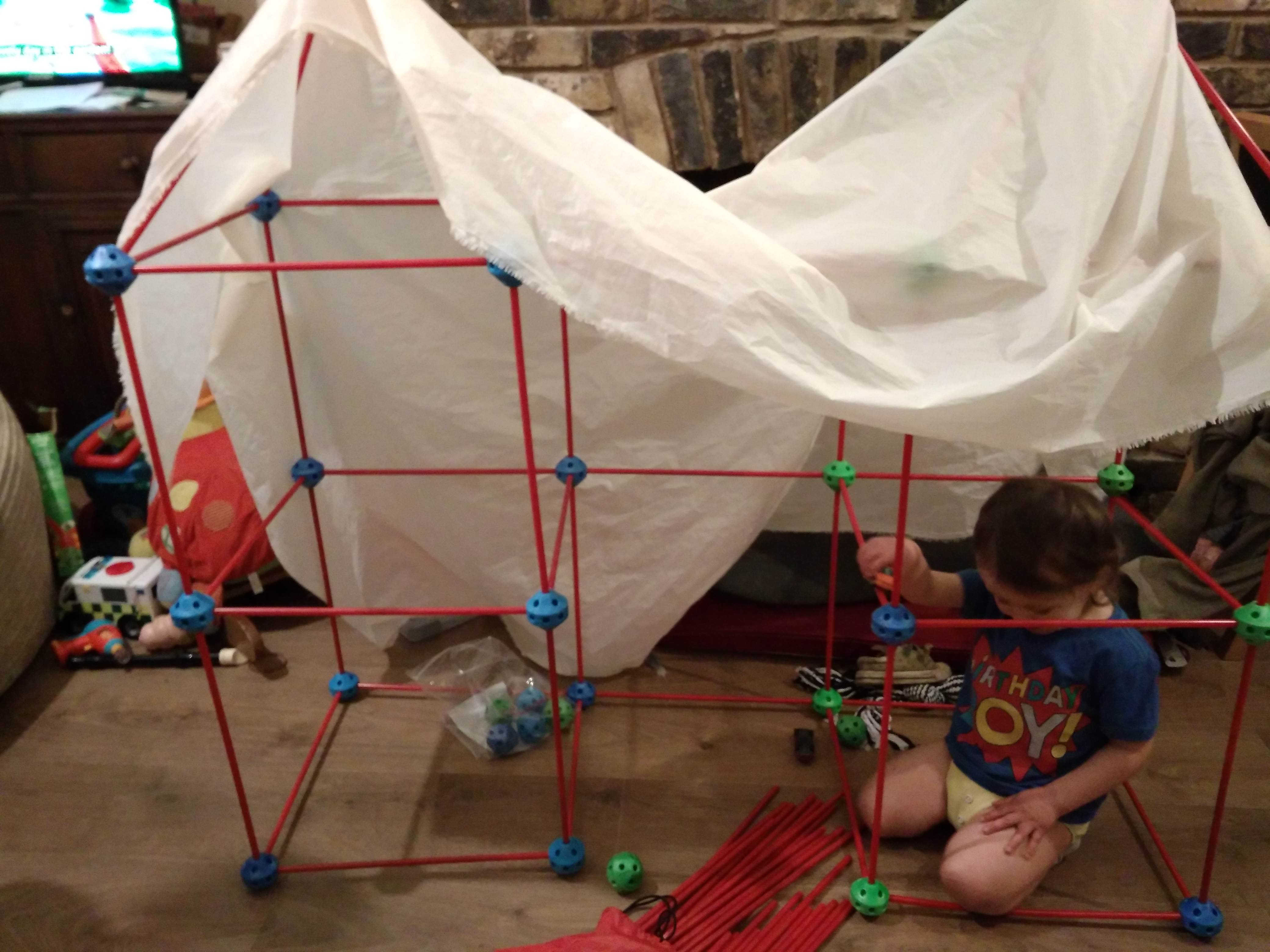 Fort Built By Kids