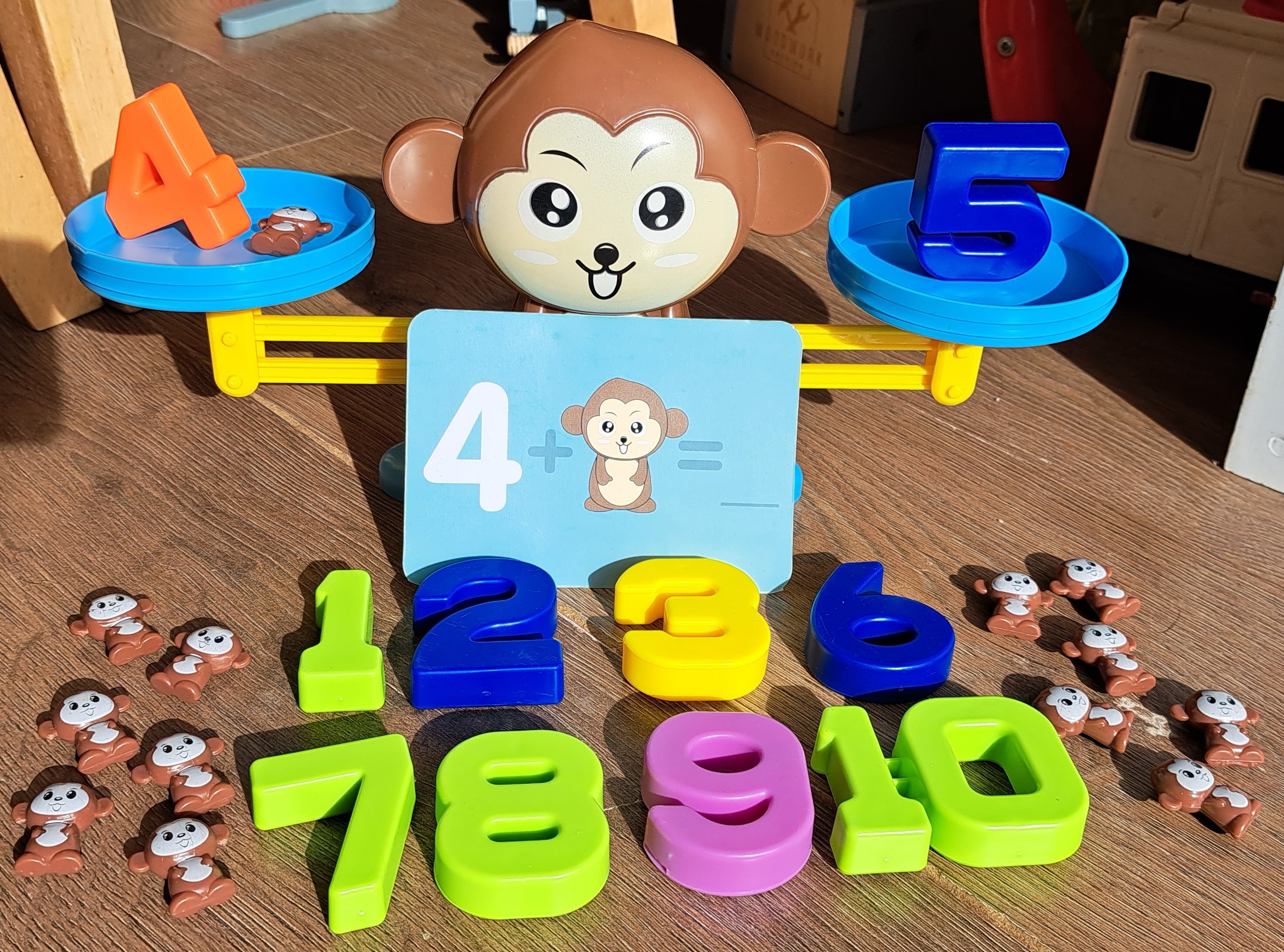 Balance Numbers and Monkeys