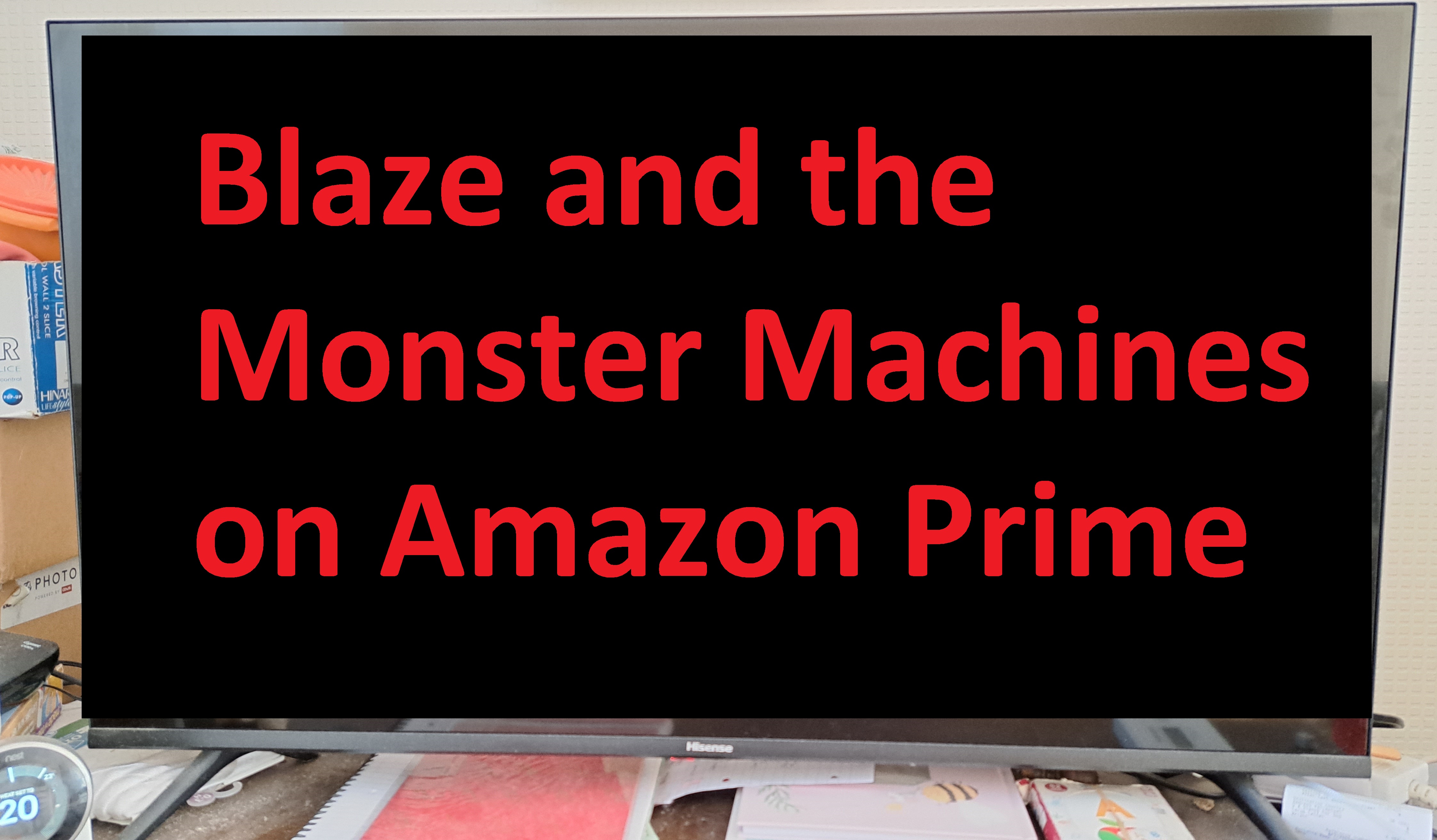 Blaze and the Monster Machines on Amazon Prime